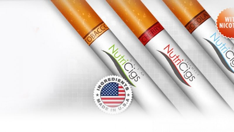 Image of NutriCigs â€“ The fortified disposable electronic cigarettes