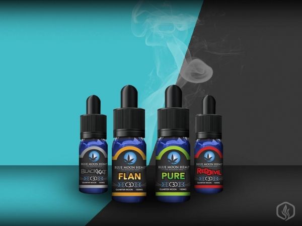 Blue Moon Hemp CBD e-liquids review Image