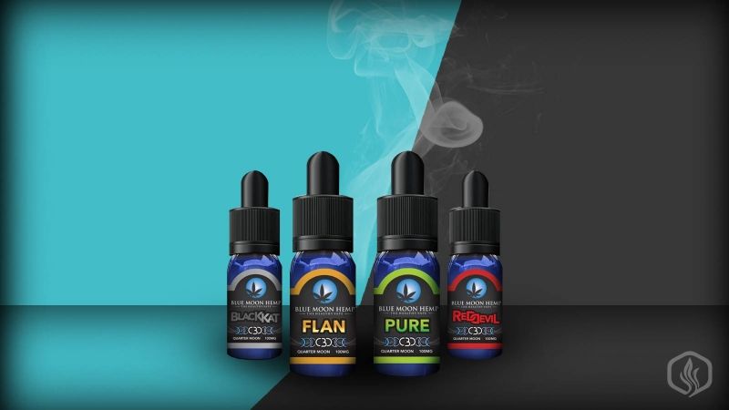 Blue Moon Hemp CBD e-liquids