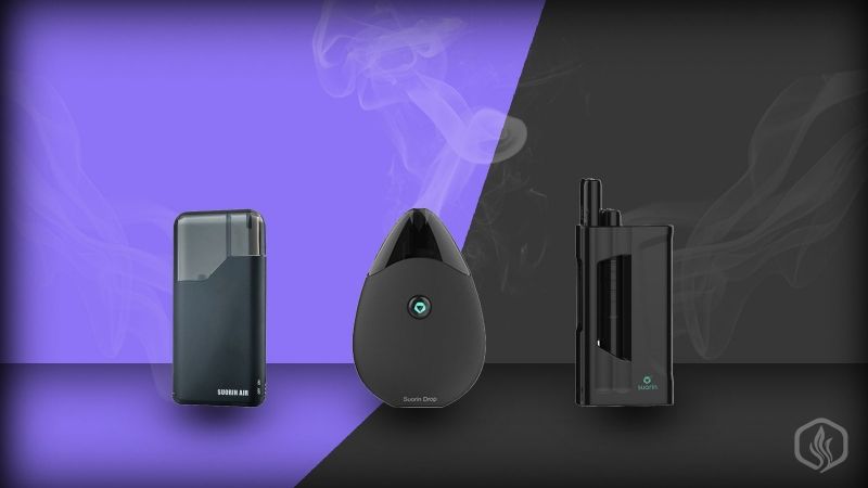 Image of Suorin Air VS Suorin Drop VS Suorin iShare showdown