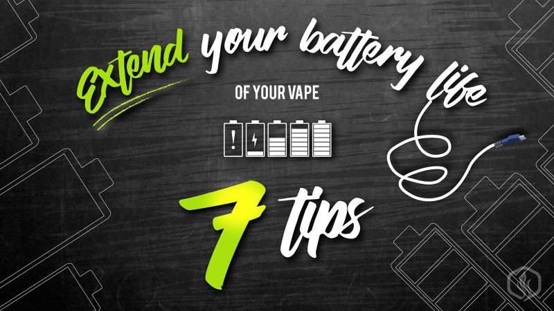 Image of 7 Ways to extend your vape's Battery life