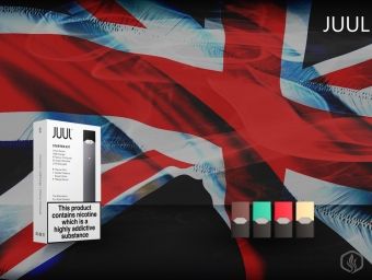 JUUL e-cigs now available in the UK