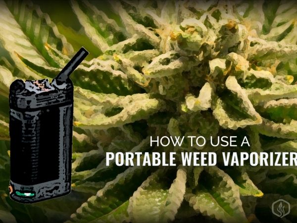 How to use a portable weed vaporizer  Image