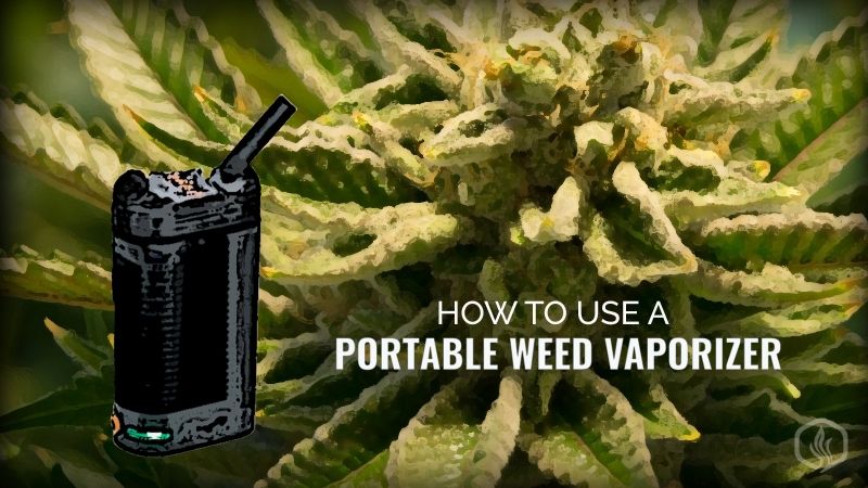 Image of How to use a portable weed vaporizer 